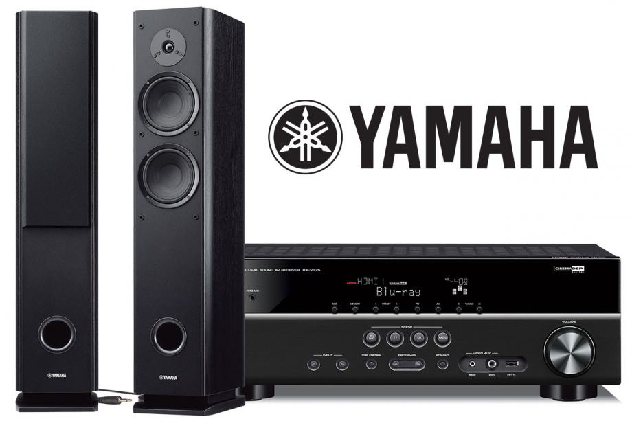 Yamaha RX-V375 receiver + Yamaha NS-F160 zvučnici