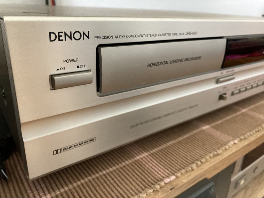 Denon DRS 610 kazetofon + upute