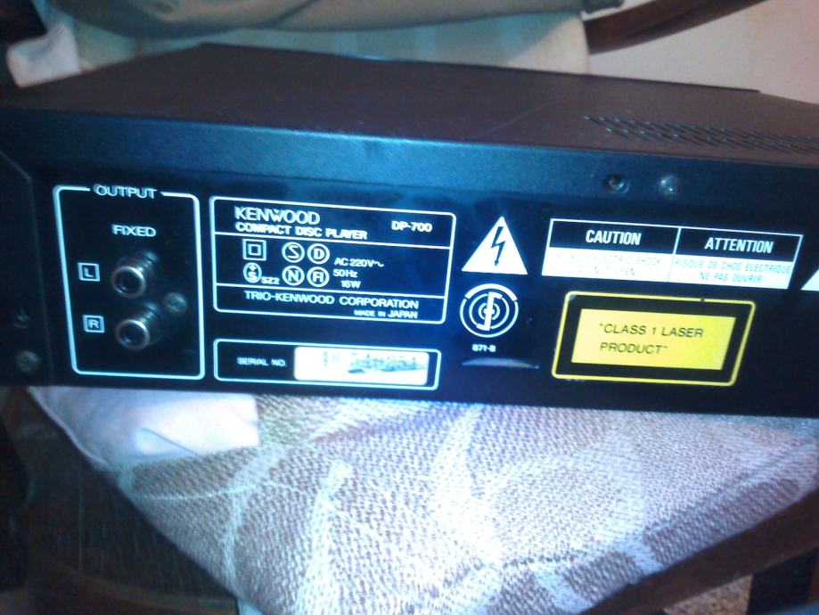 Kenwood cd player