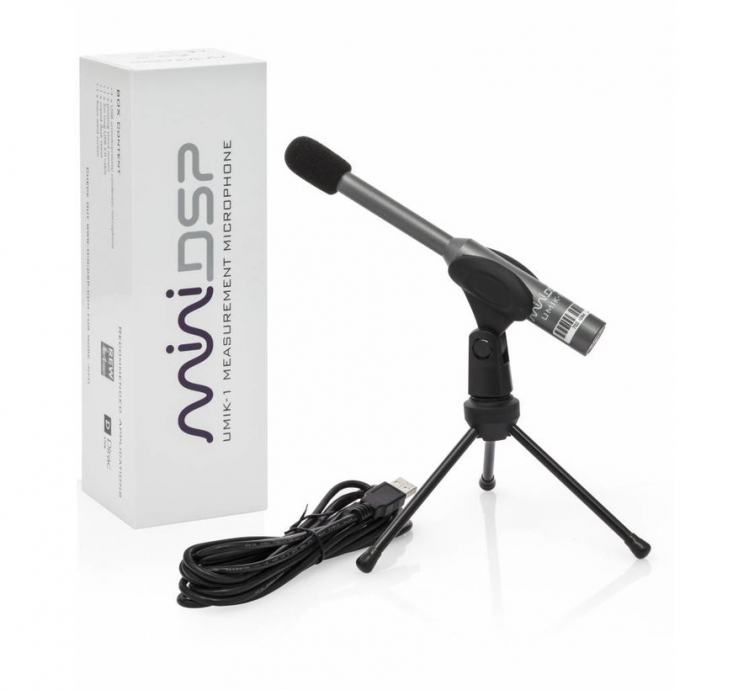 MINIDSP UMIK-1 OMNI-DIRECTIONAL USB MEASUREMENT CALIBRATED MICROPHONE