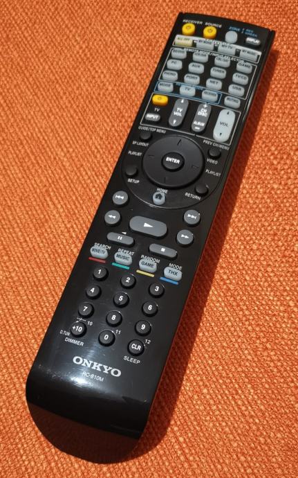 Onkyo RC-810M remote control (TX-NR809)