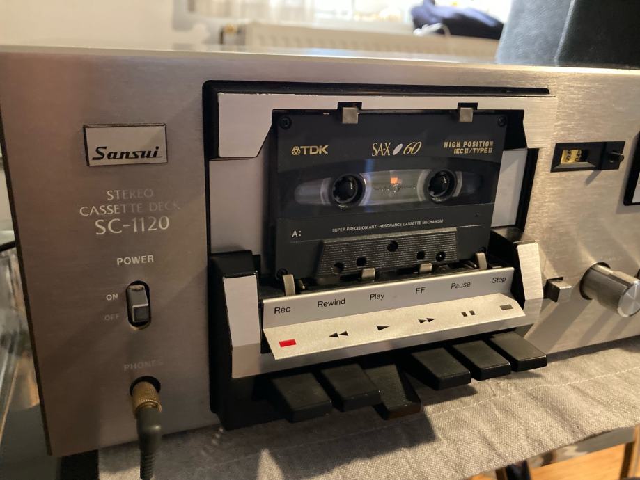 Sansui Sc Stereo Cassette Deck