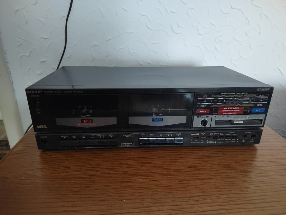 Sharp - stereo cassette deck RT-W500 sniženo