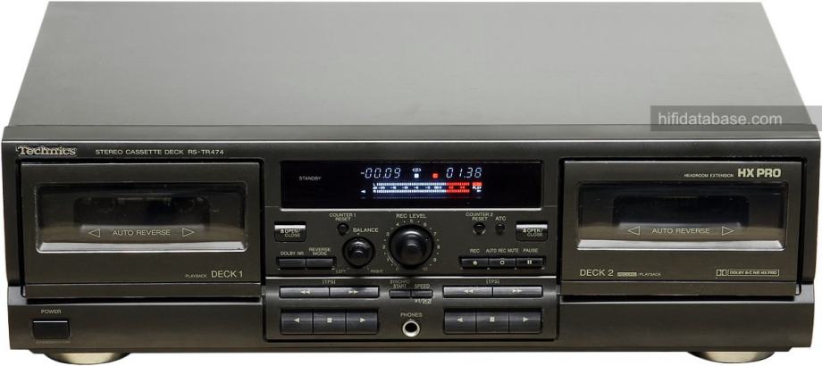 TECHNICS STEREO CASSETTE DECK RS-TR474