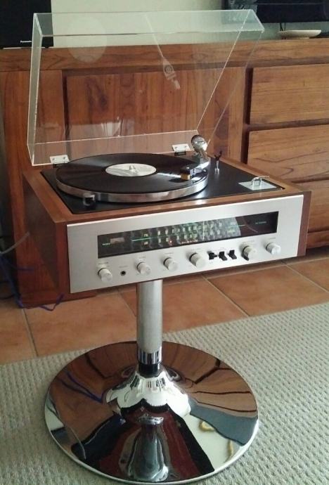 Vintage Pioneer C-3500 - XXX Rare - All in one amp, tuner, turntable