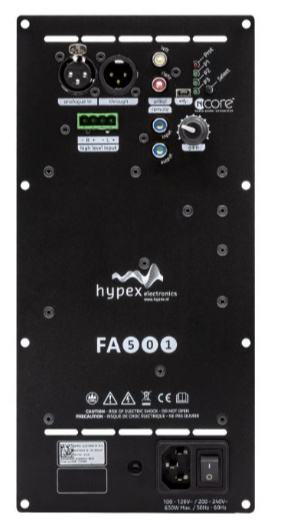 HYPEX DSP ACTIVE CROSSOVER, SKRETNICA SA POJAČALOM SNAGE FA251 1x250W