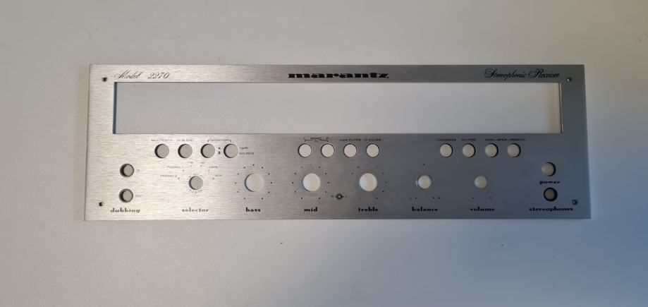 Marantz 2270 original faceplate