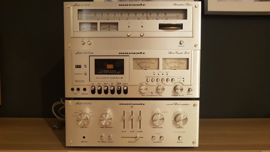 Marantz amp+tuner+deck- MINT