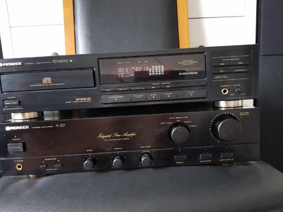 Pioneer pojačalo i cd player