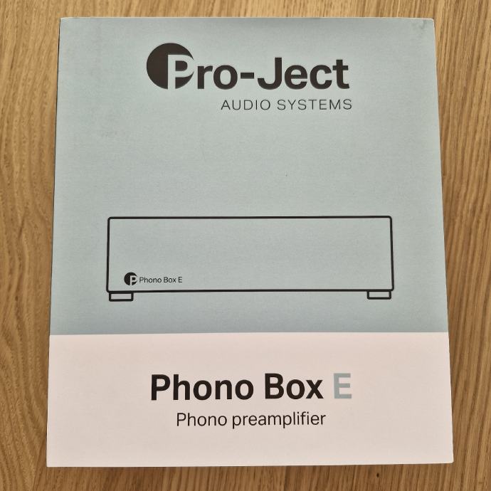 Pro-ject Phono box E - gramofonsko pretpojačalo - NOVO