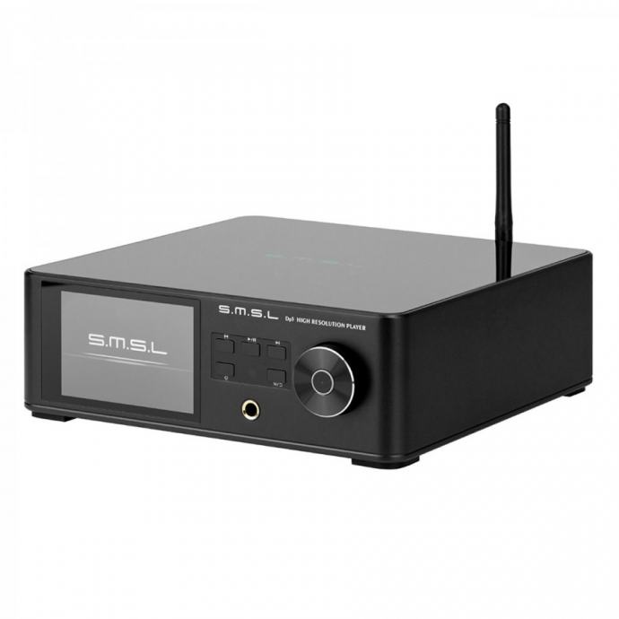 SMSL DP5 STREAMER BALACED DAC ES9038PRO AES/EBU HDMI I2S MQA