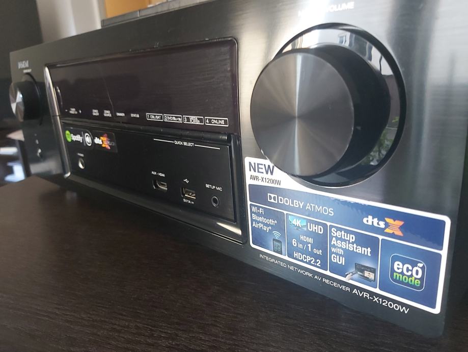 Denon AVR-X1200W receiver