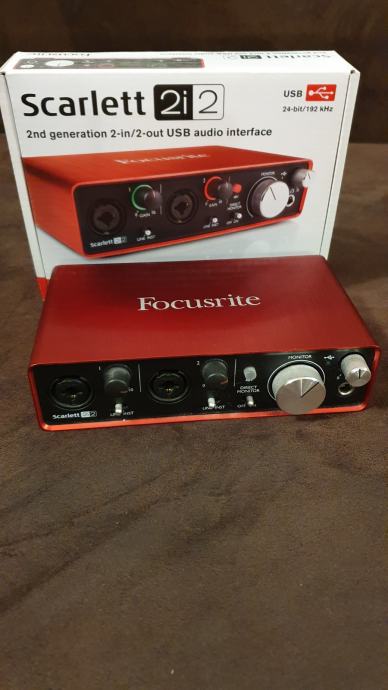 Focusrite Scarlett 2i2 2nd Generation