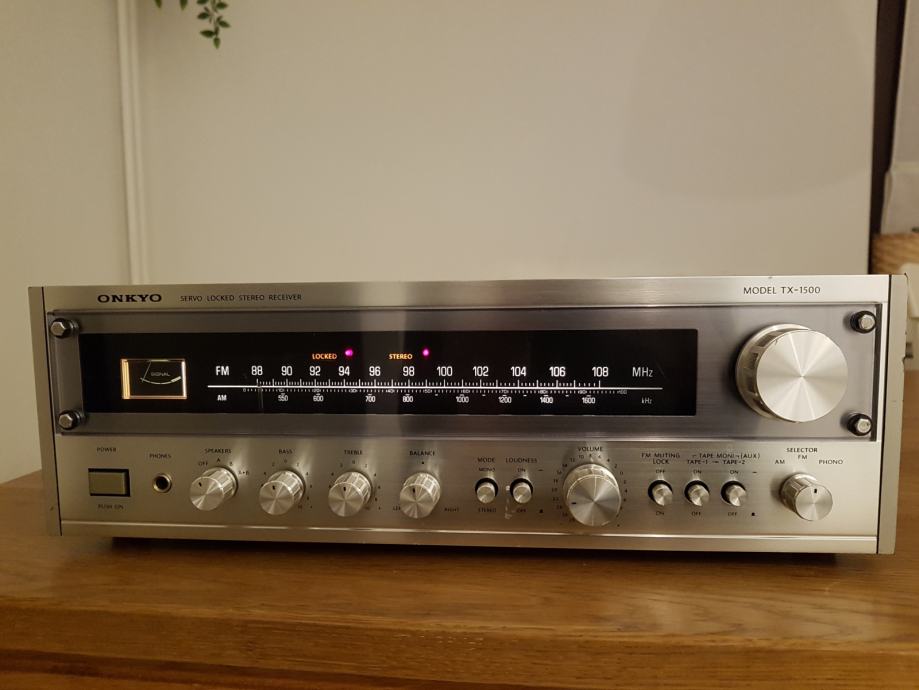 Onkyo tx-1500 +++ vintage receiver