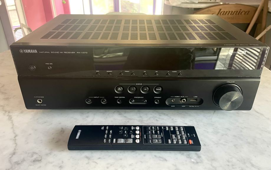 YAMAHA RX - V373 RECEIVER