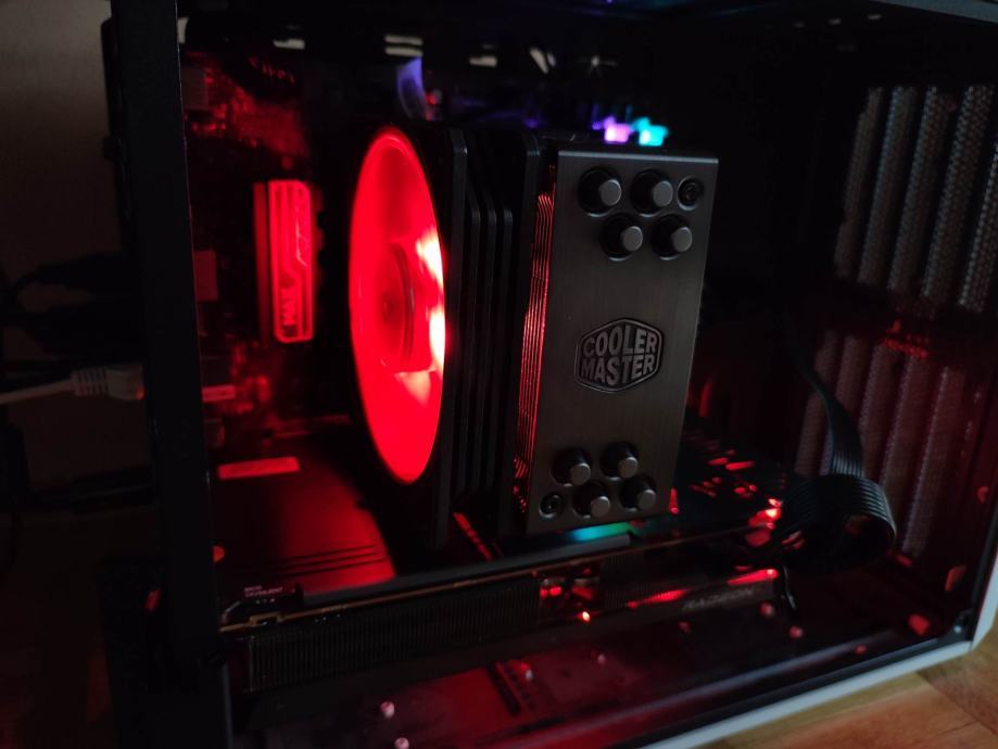 COOLERMASTER Hyper 212 RGB black edition AM4 INTEL