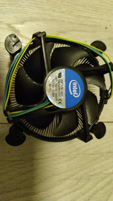 Originalni Intel hladnjak i ventilator za LGA 1155,1156 bakrena jezgra