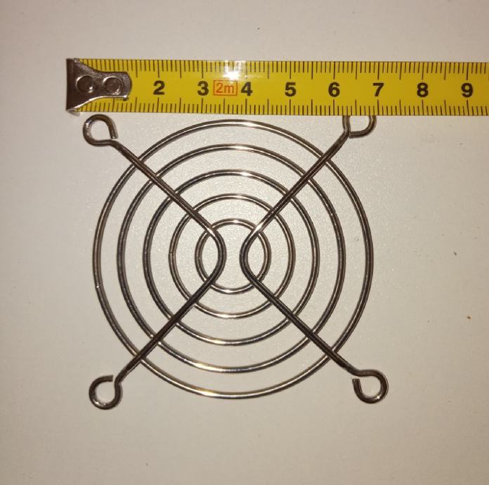 Zaštitne mrežice za ventilator 70mm, metalne, rabljene