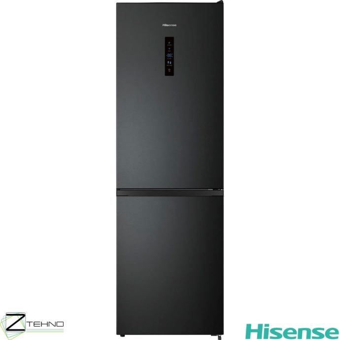 Hladnjak Hisense, NoFrost, inverter, crni INOX, jamstvo (Z Tehno)