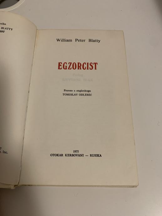 William Peter Blatty - Egzorcist