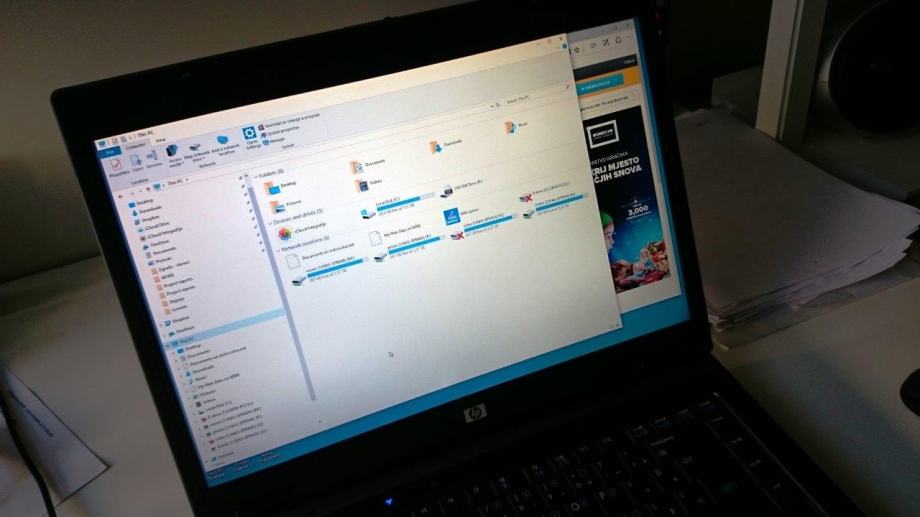 HP Compaq 6710b, 15,4 ekran, SSD, Win10 Pro