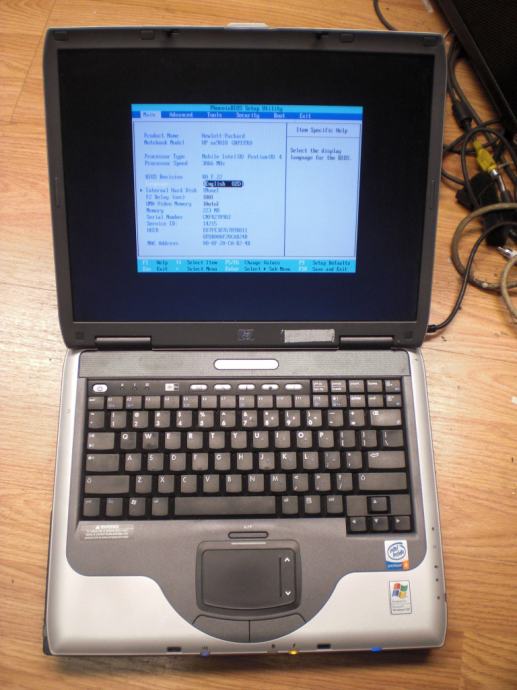 Hp compaq nx9010 апгрейд