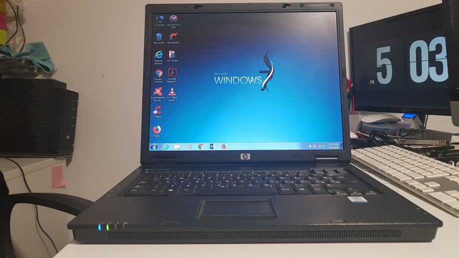 Hp compaq nx6110 не включается