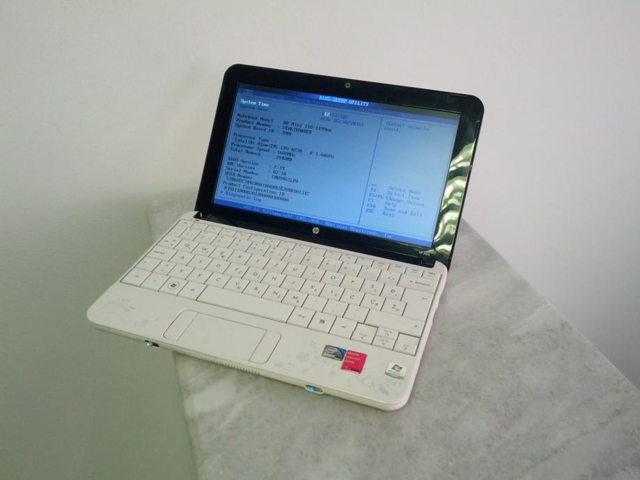 Hp mini 110 замена жесткого диска