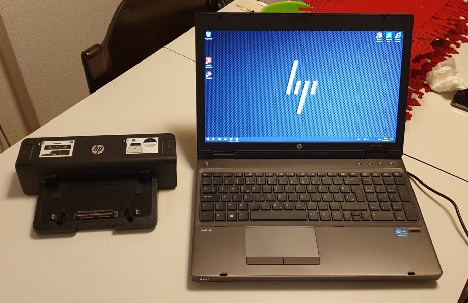 HP ProBook 6570b i5-3210M, 8GB RAM, 500GB + HP docking station