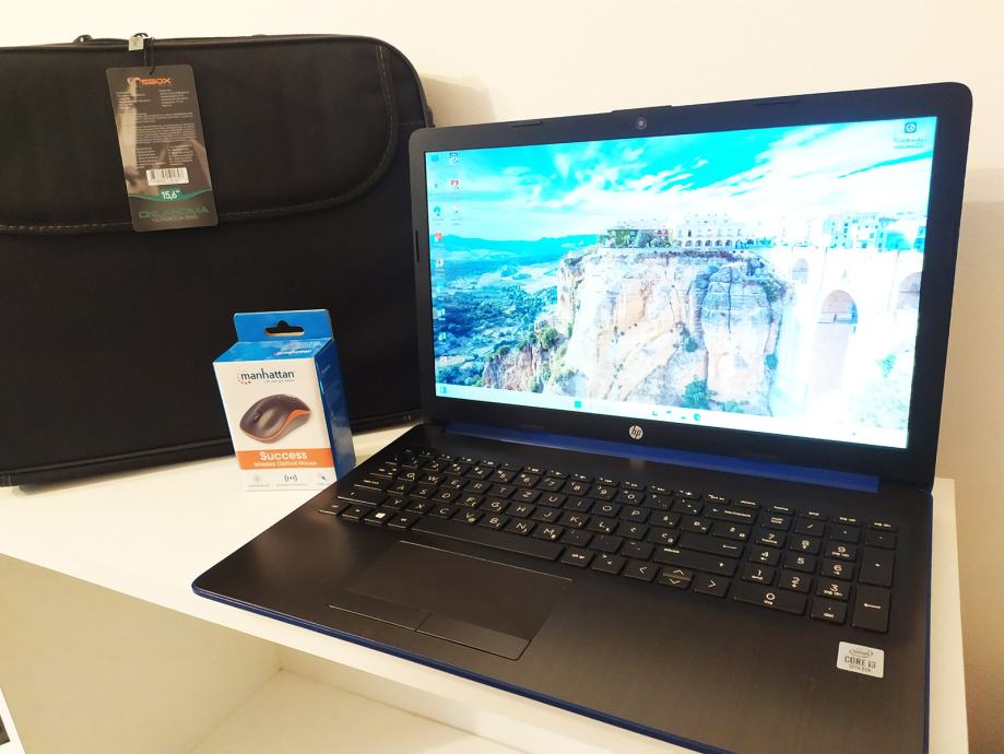 Laptop + Torba + Bež. miš| Intel i3| 16 GB RAM| SSD 512 GB| 15,6'' FHD