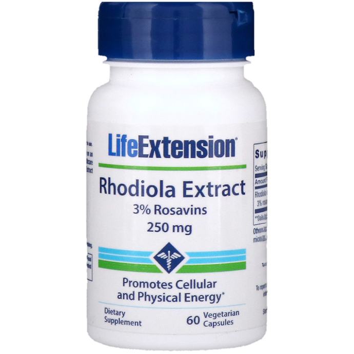 Rhodiola Extract - LIFE EXTENSION (250 mg)