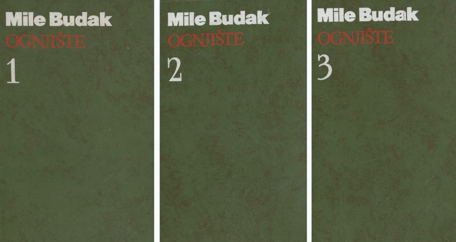 Mile Budak - Ognjište 1, 2, 3 Komplet