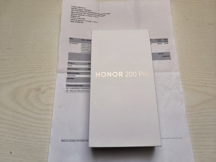 HONOR 200 Pro 512/12 zapakiran