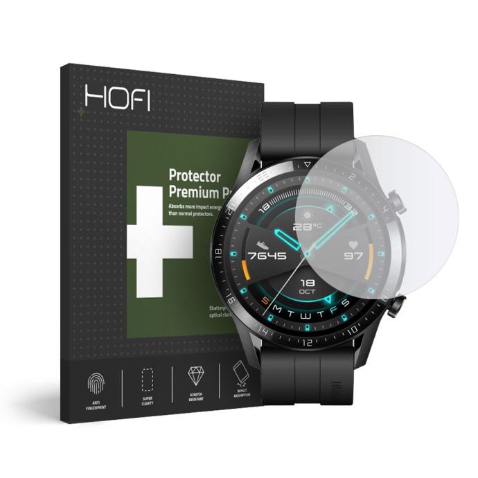 HOFI kaljeno staklo GLASS PRO+ za HUAWEI WATCH GT 2 (46mm)