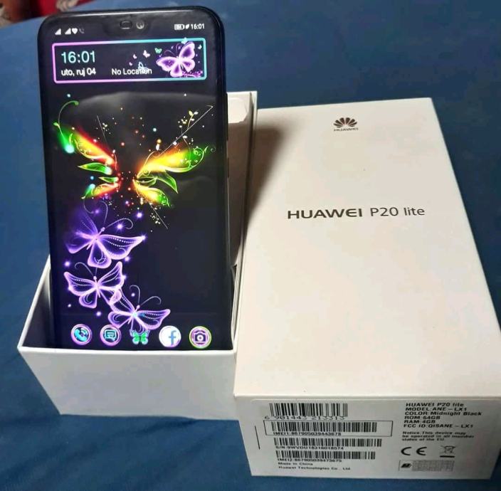 HUAWEI P20 Lite, dual Sim, 64GB memorije, 4gb rama.