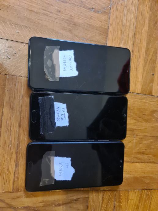 Huawei P20, P20 lite, P30 lite, lot od 3 komada, 25e