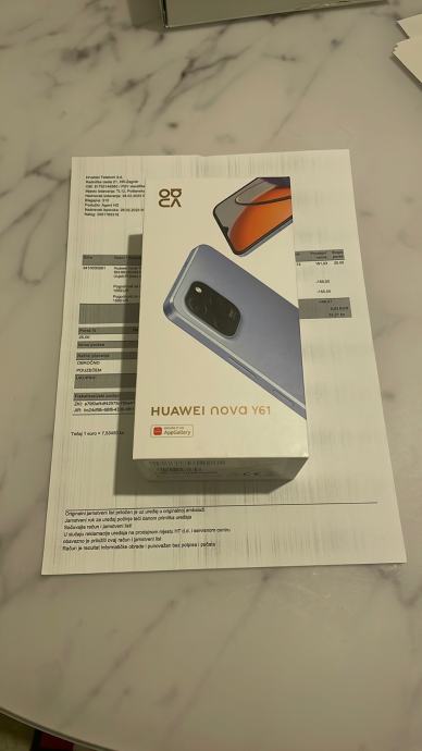 Huawei nova y61, novo zapakirano