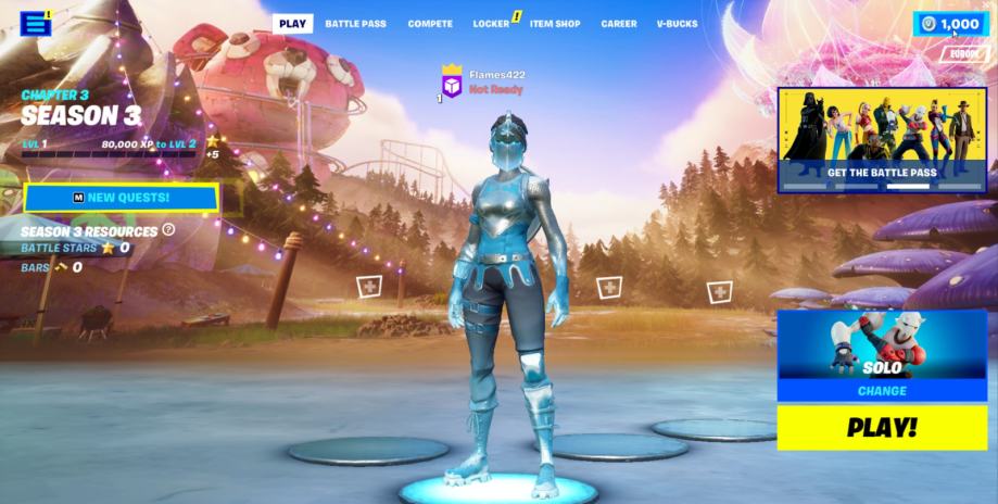 FORTNITE ACCOUNT FULL ACCESS 1000 VBUCKS