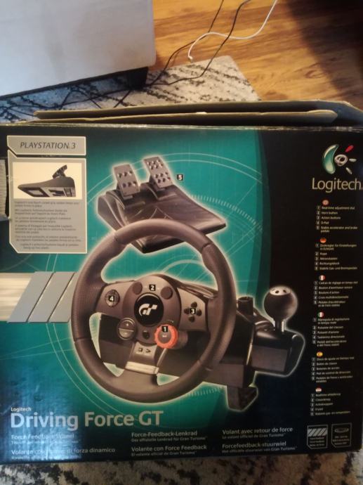 Как подключить logitech driving force gt к xbox one