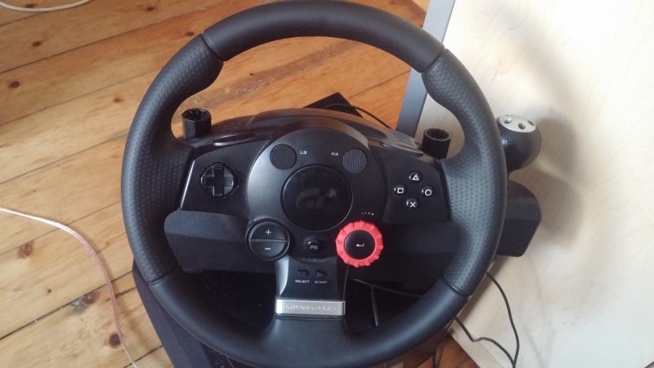 Как подключить руль logitech driving force gt к компьютеру