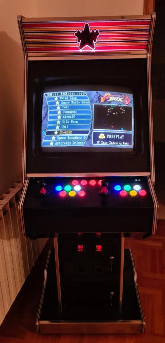 Retro Arcade Cabinet