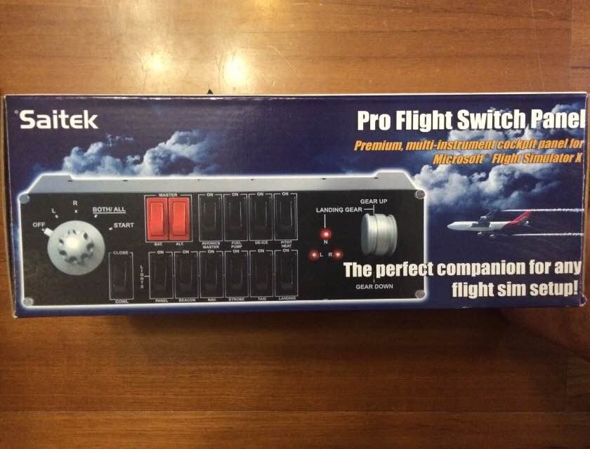 Saitek pro flight switch panel