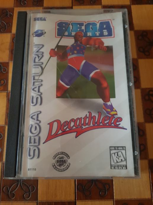 Sega Saturn - SEGA Decathlete - igra