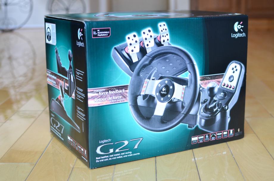 Volan Logitech G27 Racing Wheel (volan, papucice, mjenjac) NOVO!!! PS4