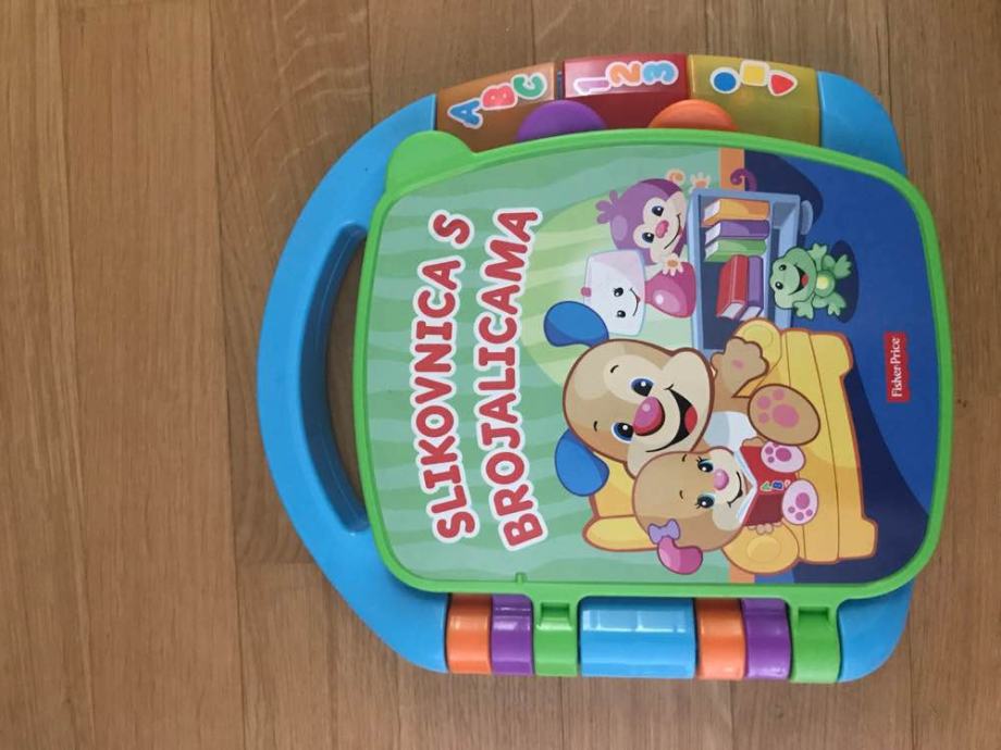 Fisher price knjiga za sveznalice