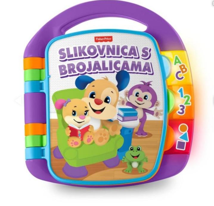 Fisher price svirajuca knjiga sveznalica