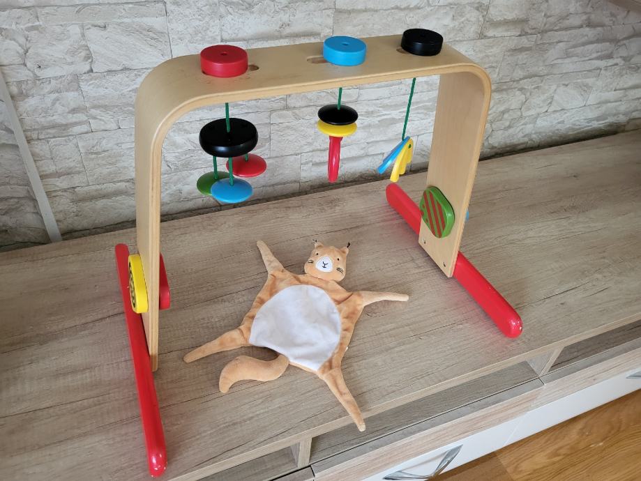 Ikea drveni baby gym