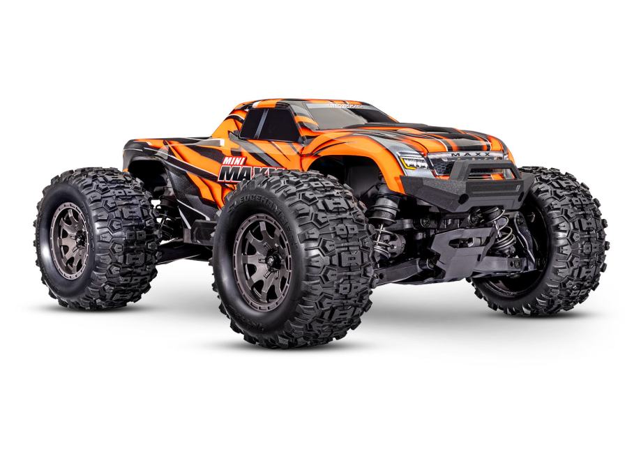 Traxxas Mini Maxx 4x4 2S (50+ km/h) 1:16 - narančasti *NOVO*