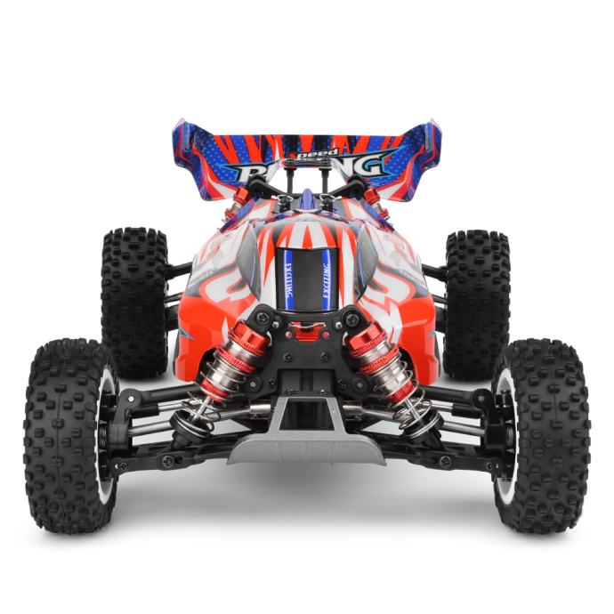 Wltoys 124008 Brushless 3S 4x4 RC Auto (60+ Km/h) - NOVO!