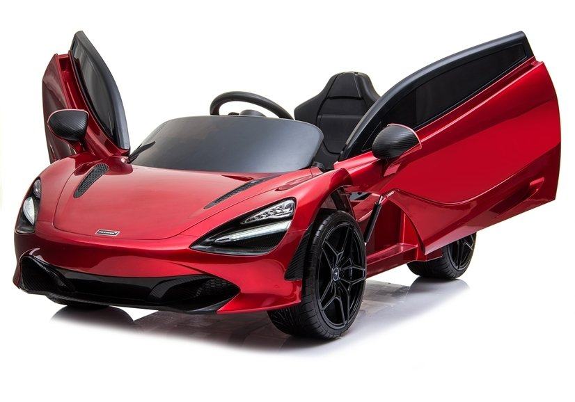 Auto na akumulator za djecu McLaren 720S, crveni